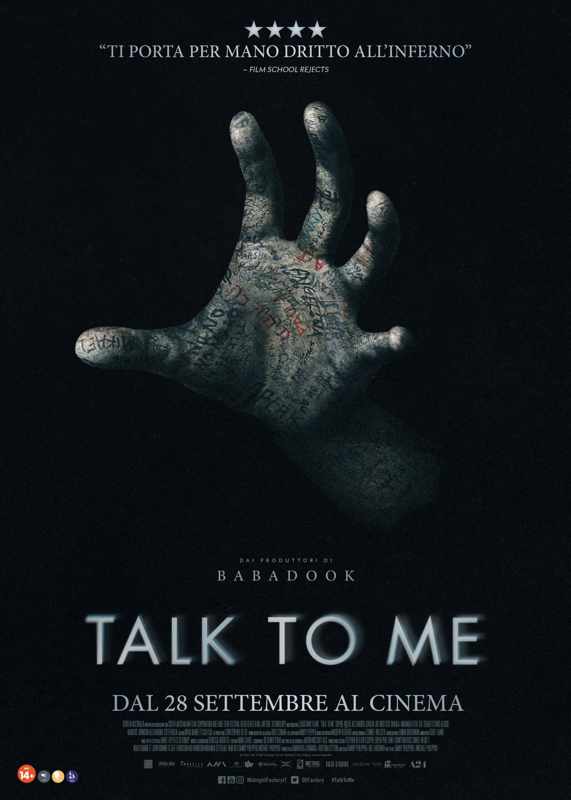 Talk to Me (V.M. 14)